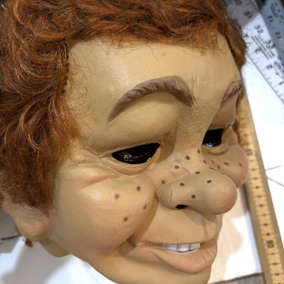 Rare Cesar’ Alfred E Neuman Mad Magazine ’81 Vinyl Mask Vintage Collectible - Picture 8 of 15